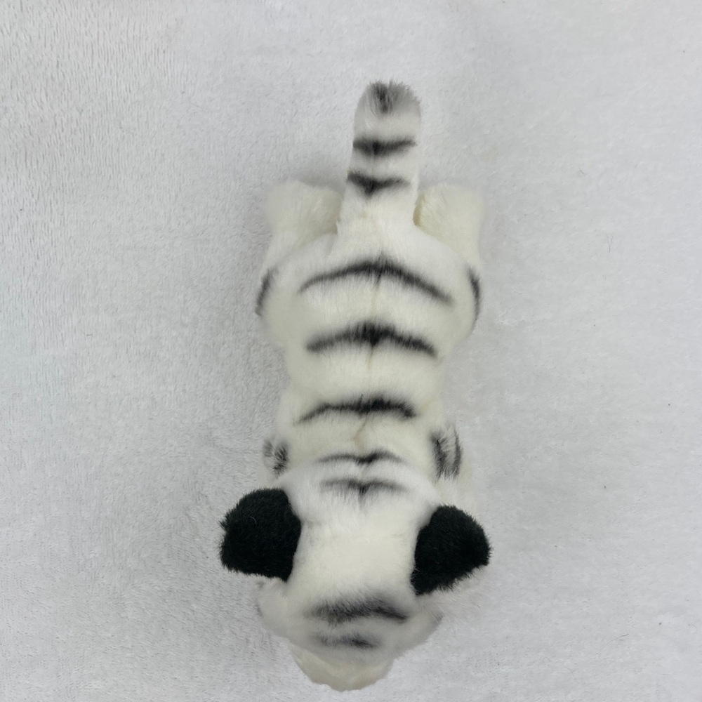 Aurora Miyoni White Tiger Plush Toy 8” - Picture 2 of 8
